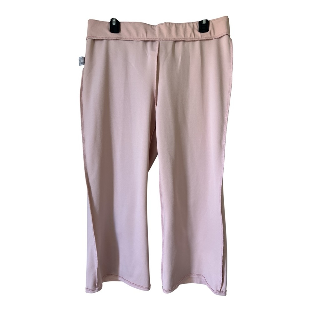 Love Scarlett Blush Pink Tie-Waist Cropped Pants | Size L | Work to Weekend - Picture 3 of 10